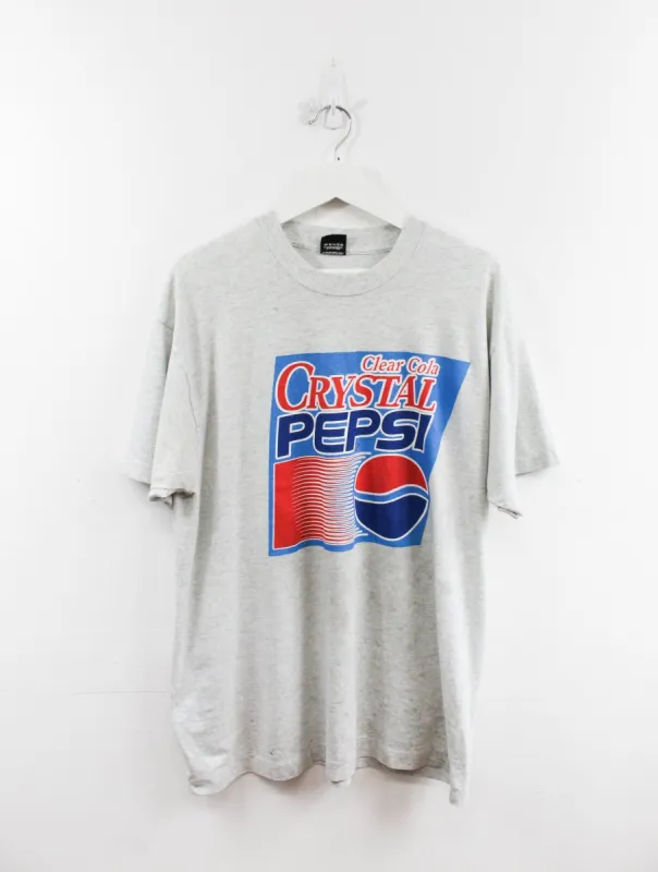 Vintage Pepsi Crystal Clear Graphic Tee sold by HG Vintage