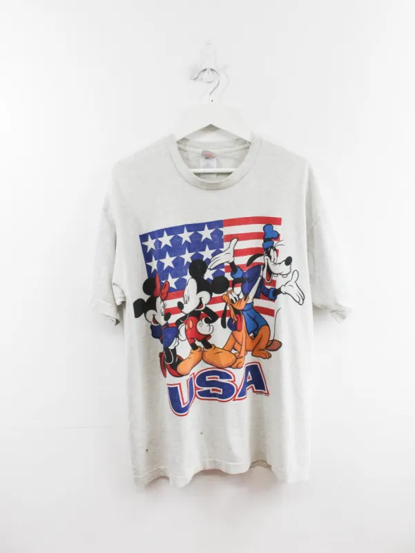 Vintage Disney USA Mickey & Friends Tee sold by HG Vintage