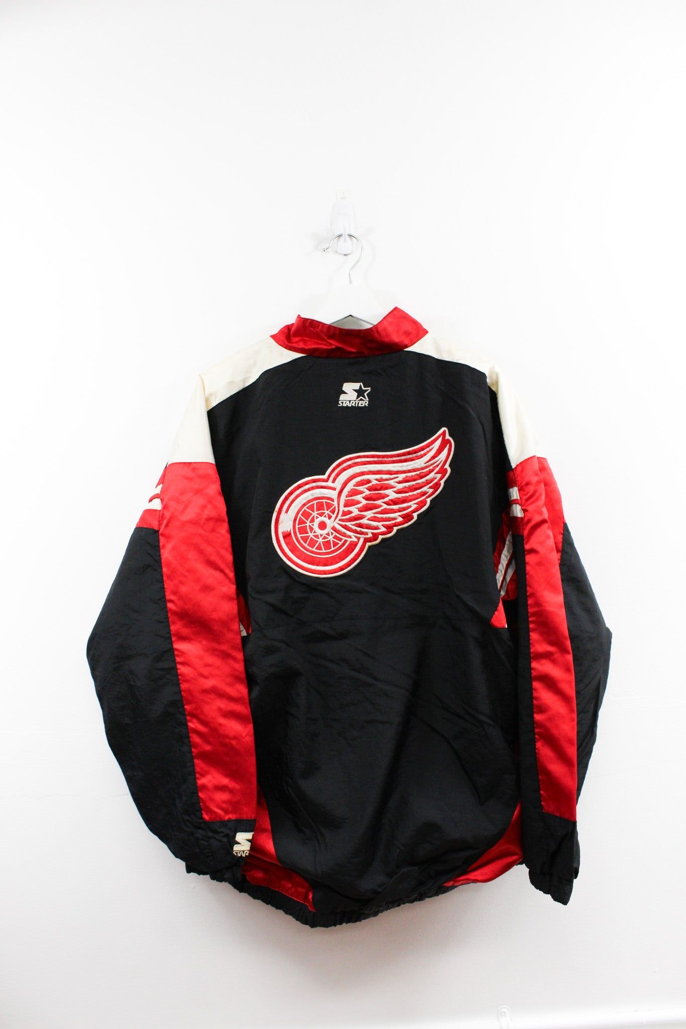Vintage Starter NHL Detroit Red Wings Windbreaker Jacket sold by HG Vintage product image thumbnail 4