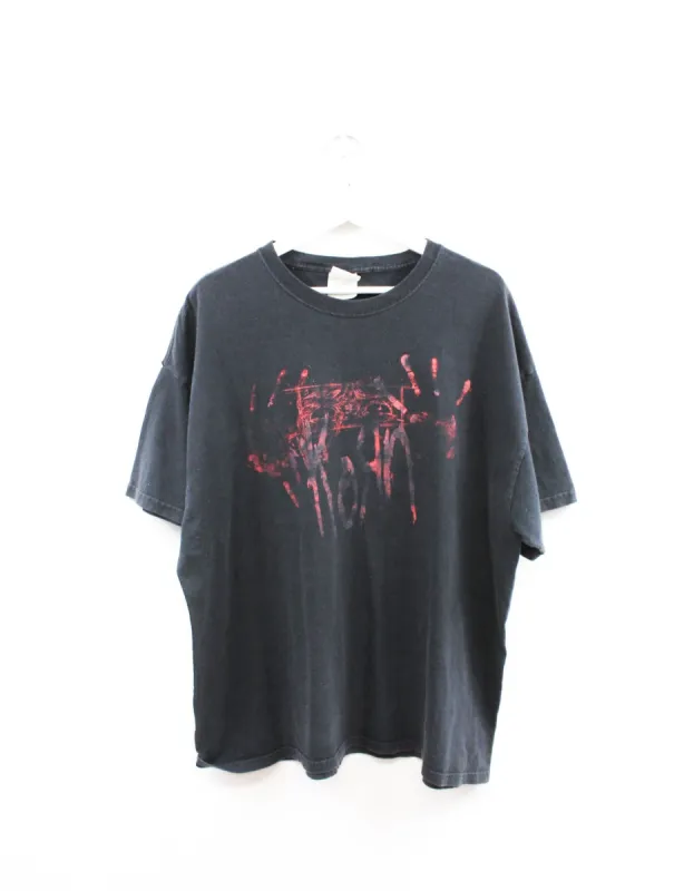 Vintage Korn Bloody Handprints Hanes Heavyweight Tee sold by HG Vintage