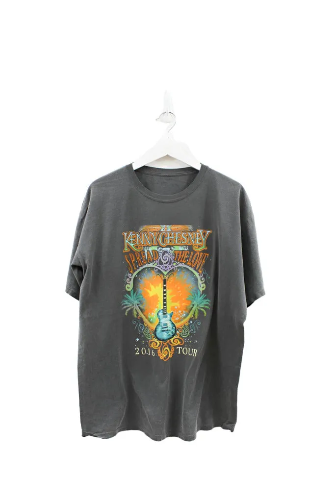 Z - 2016 Kenny Chesney Spread The Love Tour Graphic Tee sold by HG Vintage