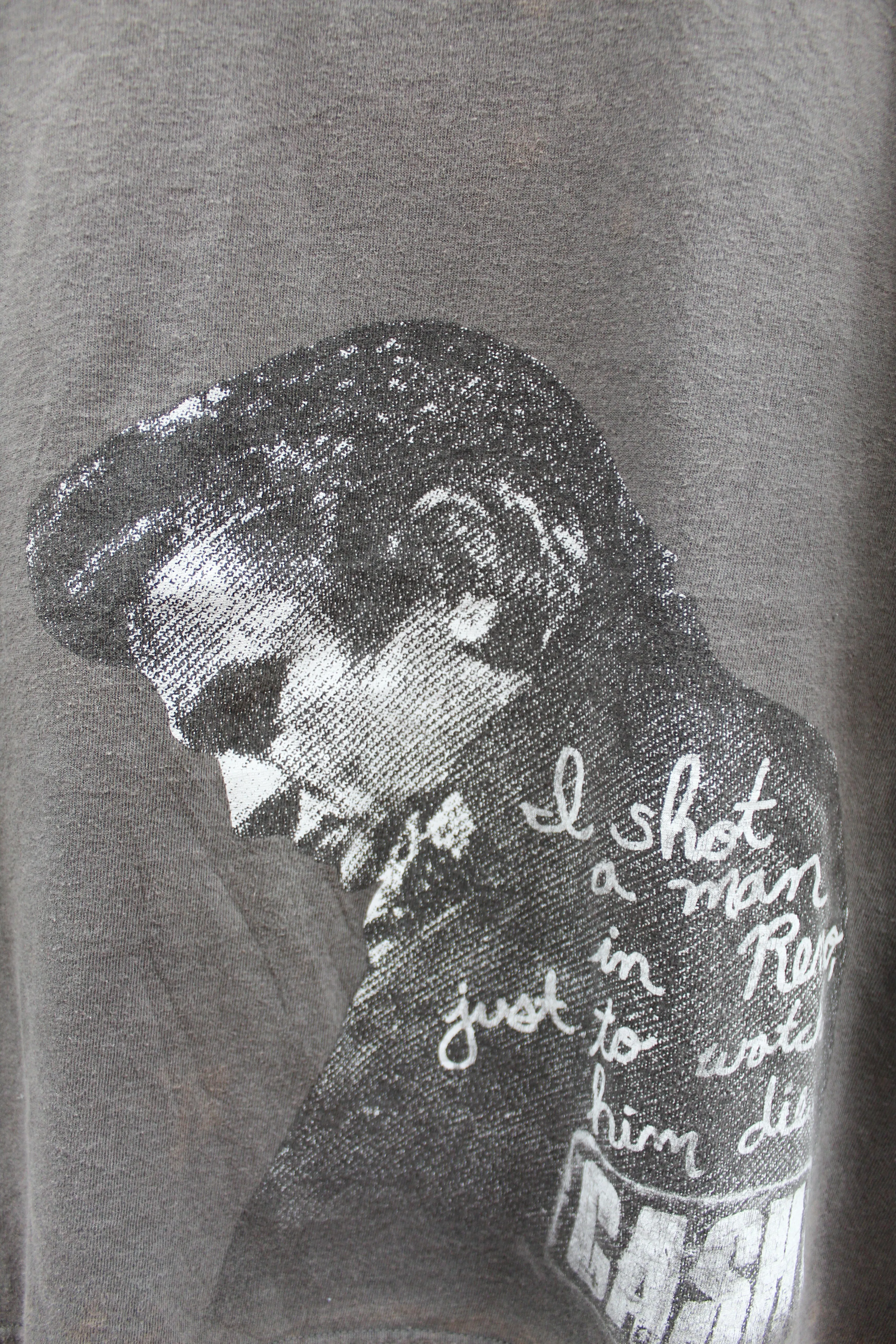 X - Zion Apparel Johnny Cash Picture Tee sold by HG Vintage product image thumbnail 2