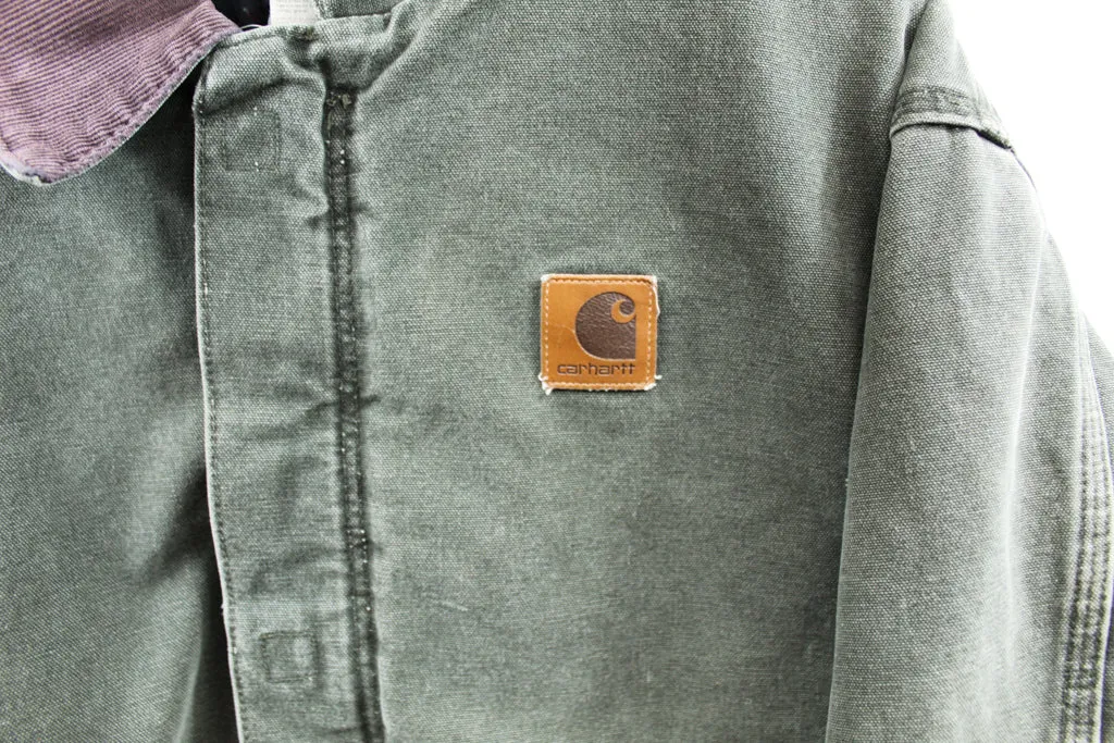 Z- Vintage Carhartt Heavy Work Jacket Faded Olive Green sold by HG Vintage product image thumbnail 2