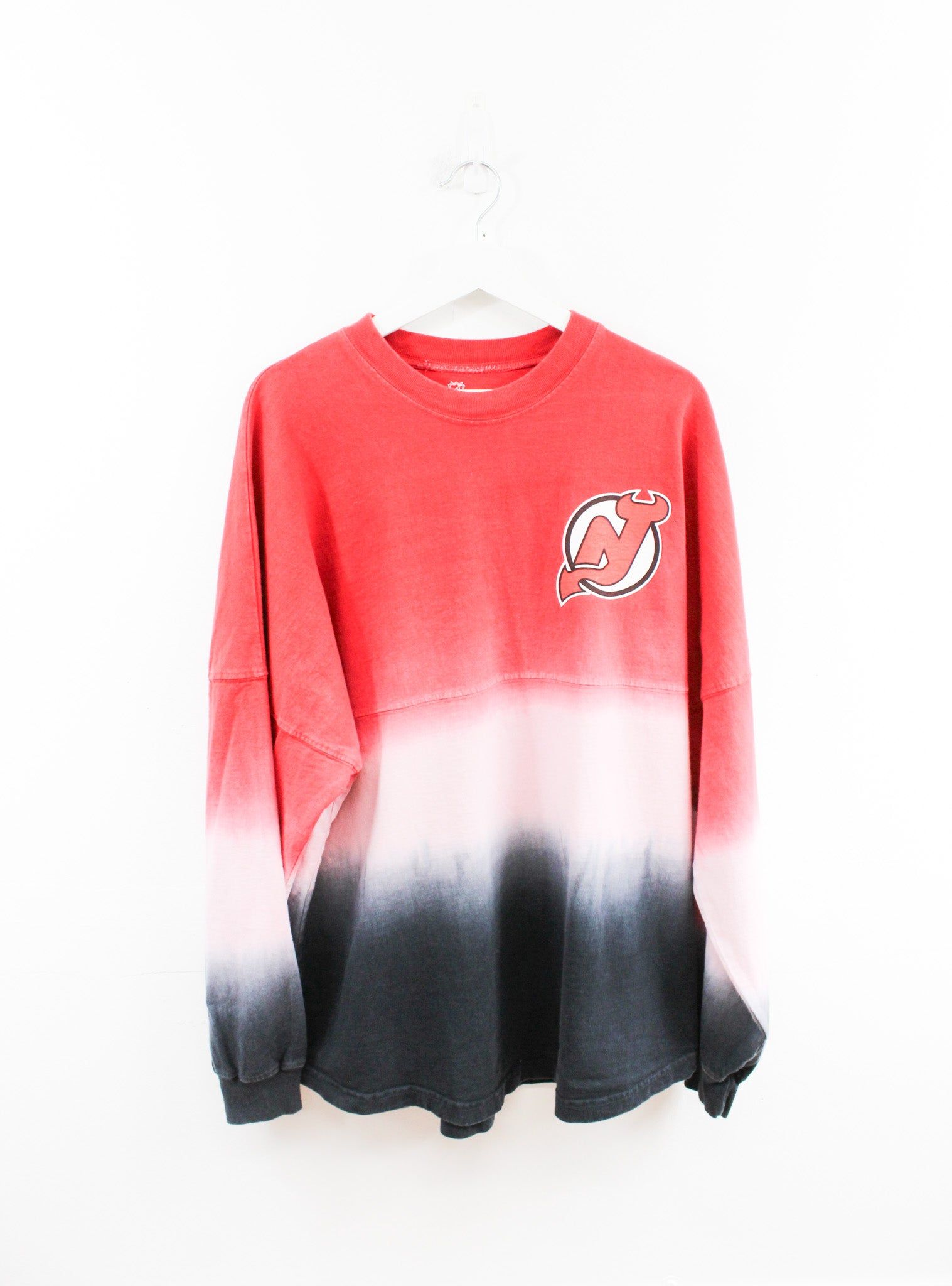 Fanatic X NHL New Jersey Devil Long Sleeve Tee sold by HG Vintage