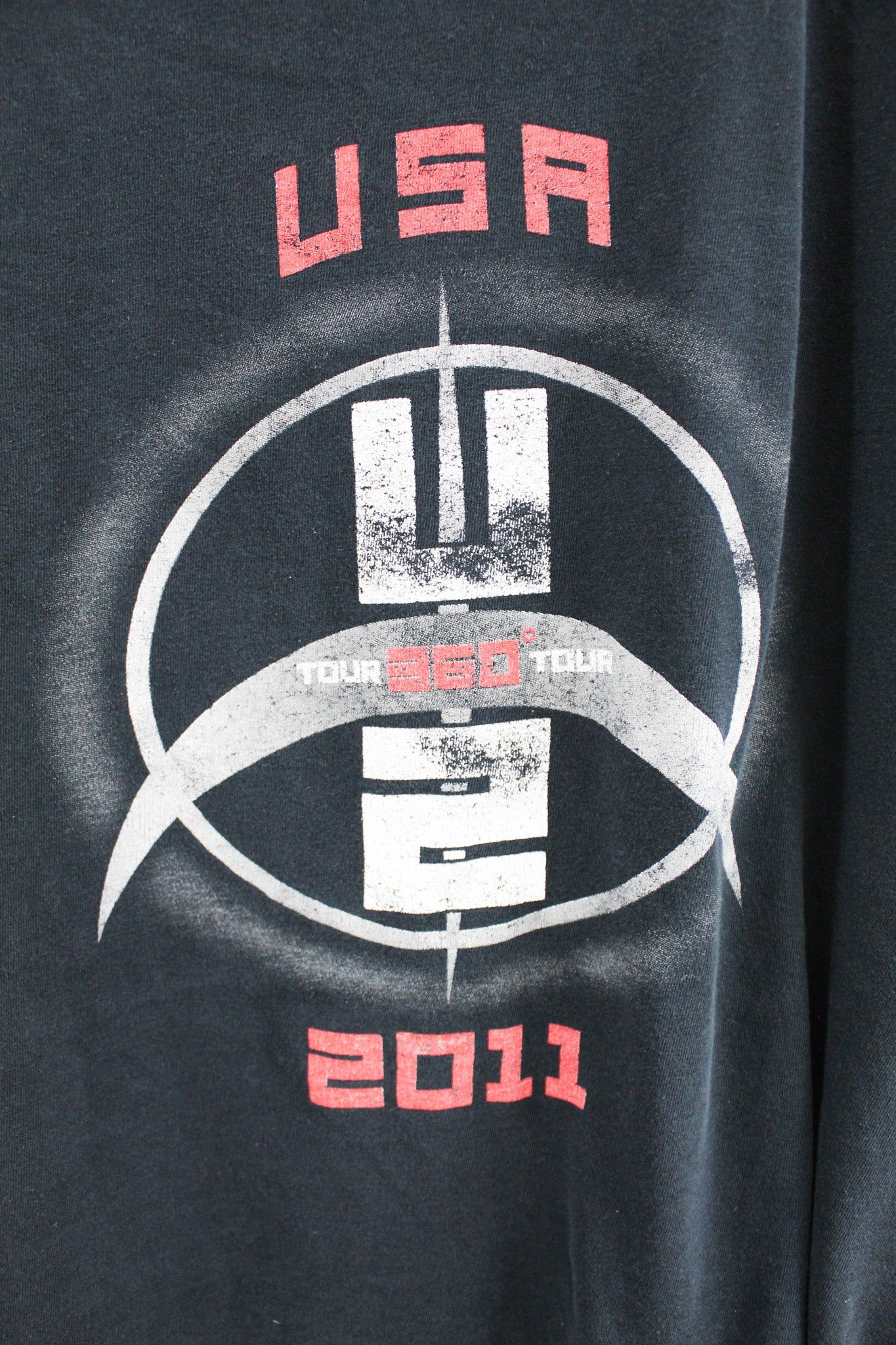 U2 360 2011 Tour Tee sold by HG Vintage product image thumbnail 2
