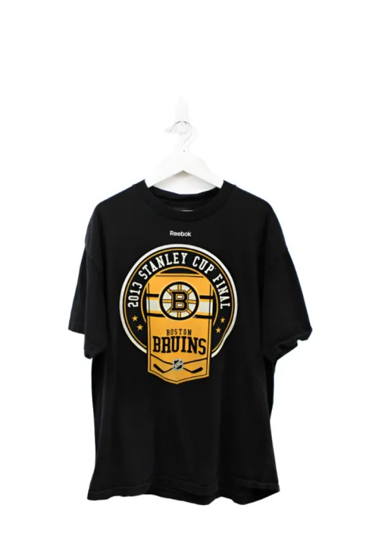 Z - 2013 Reebok NHL Boston Bruins Stanley Cup Champs Tee (XL) sold by HG Vintage