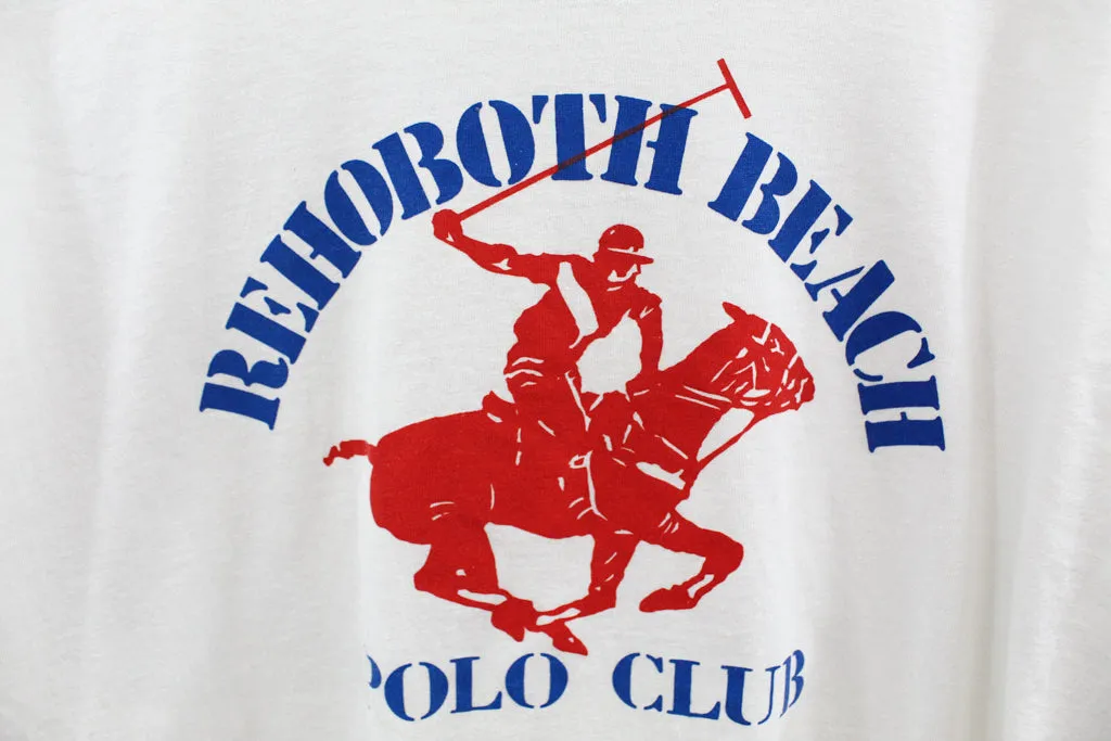Z - Vintage Single Stitch Rehoboth Beach Polo Club Tee sold by HG Vintage product image thumbnail 2