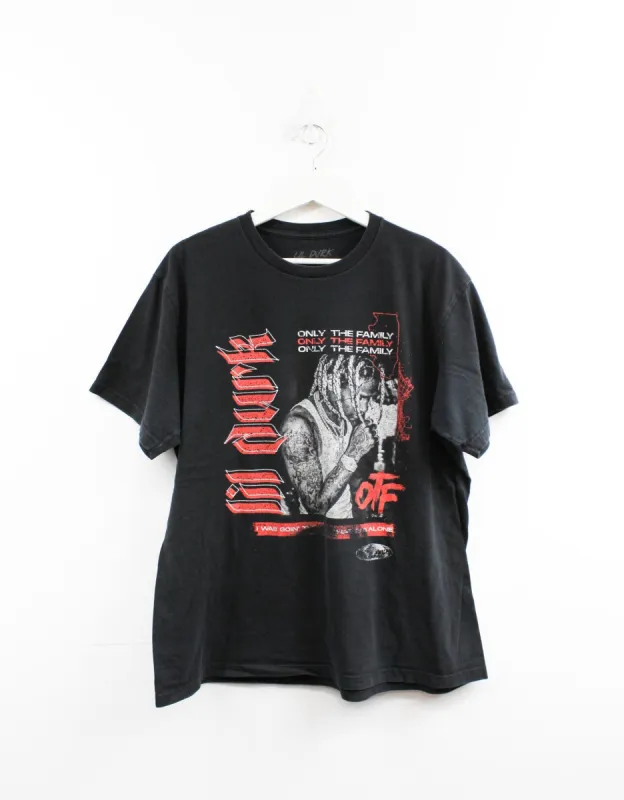 Lil Durk Only The Family Picture Tee sold by HG Vintage
