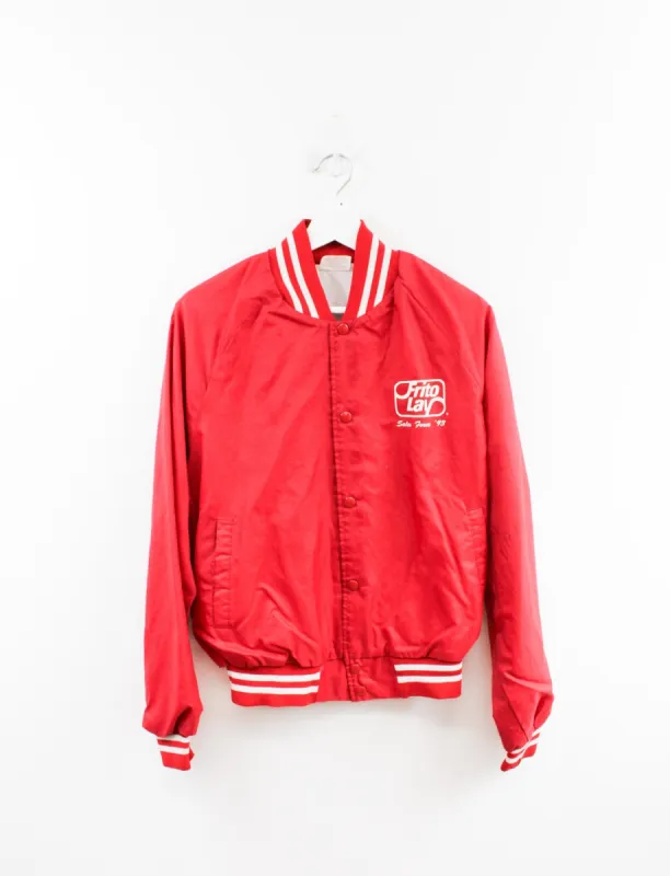 Vintage Frito Lay 93' Sale Force Satin Bomber sold by HG Vintage