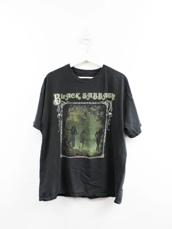 Vintage Black Sabbath Picture & Script Tee sold by HG Vintage