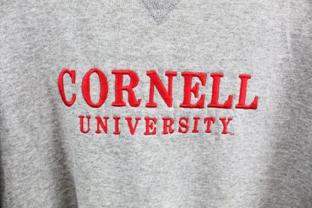 Cornell University Embroidered Script Crewneck sold by HG Vintage