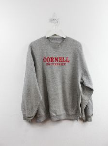 Cornell University Embroidered Script Crewneck sold by HG Vintage