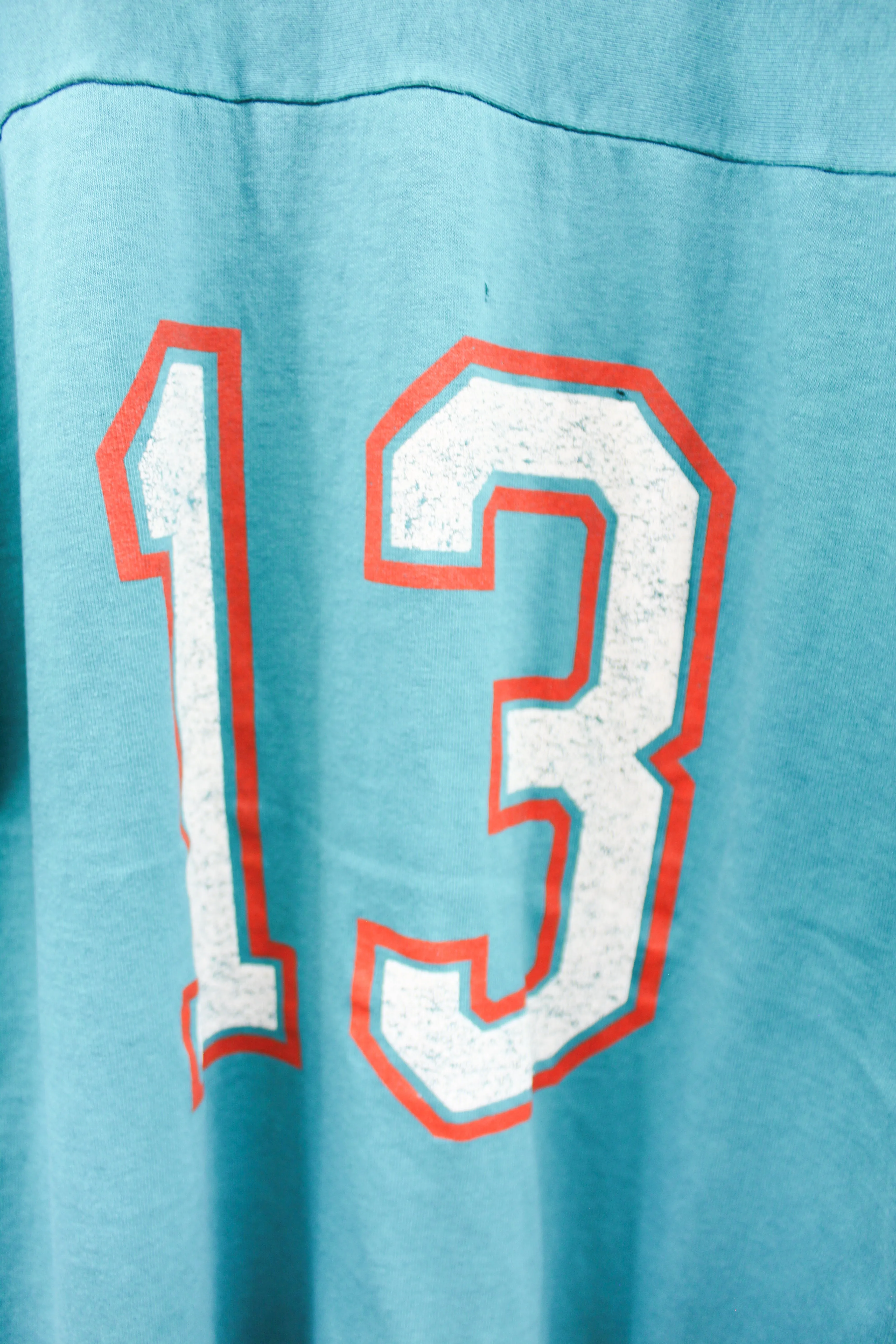 X - Vintage NFL Miami Dolphins #13 Dan Marino Jersey Tee sold by HG Vintage product image thumbnail 4