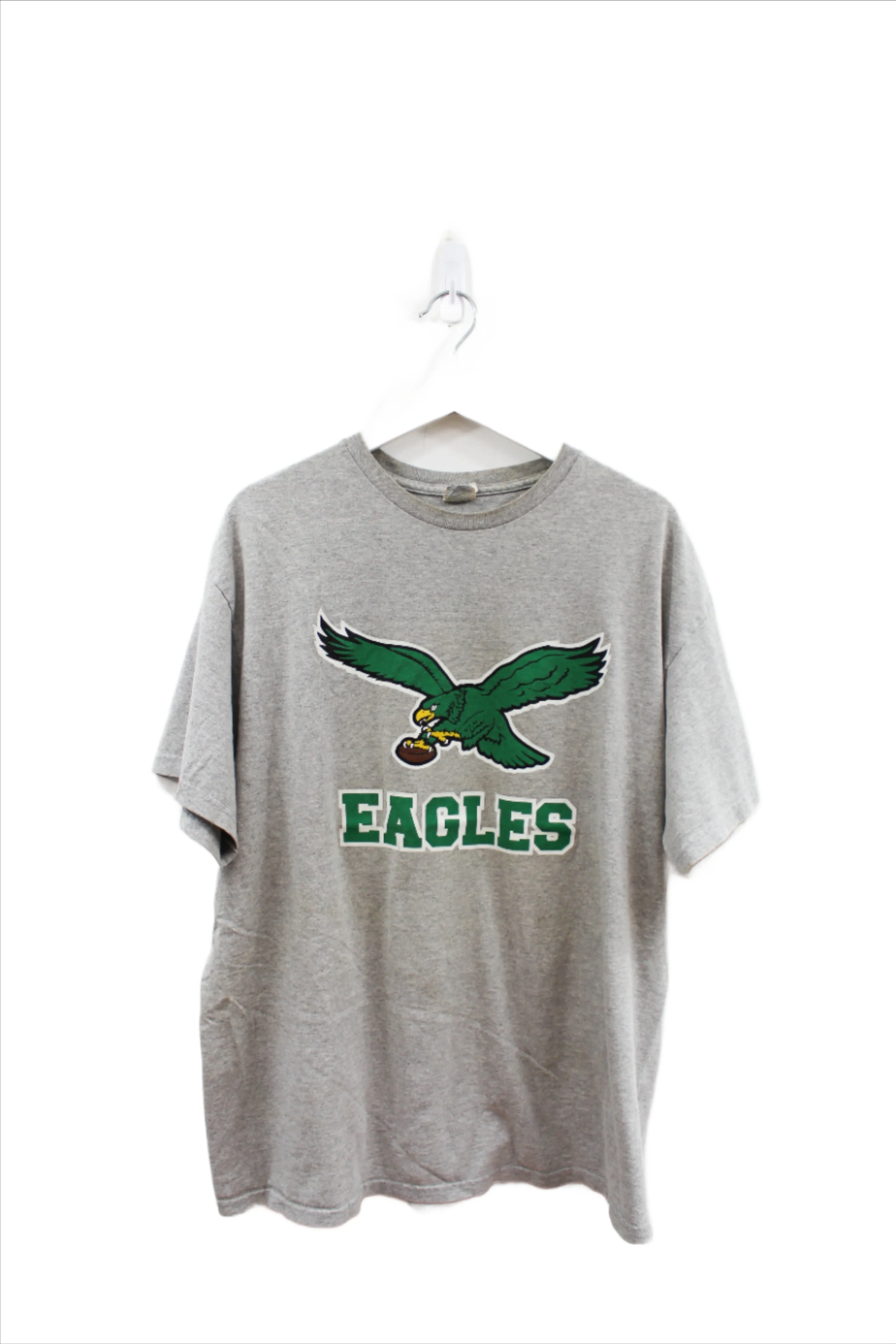X - Vintage NFL Philadelphia Eagles Kelly Green Logo Tee sold by HG Vintage