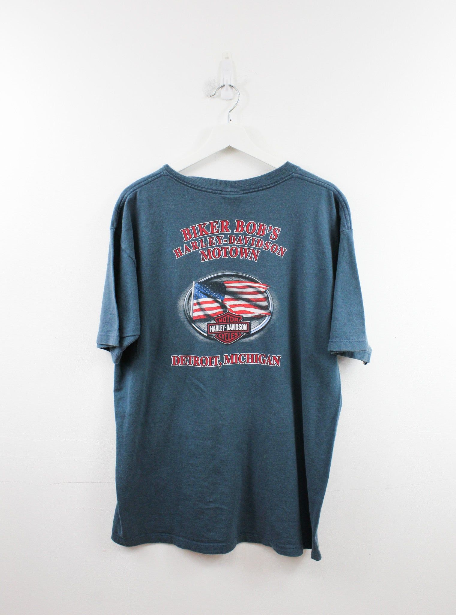 Vintage Harley Davidson 07' Detroit Tee sold by HG Vintage product image thumbnail 3