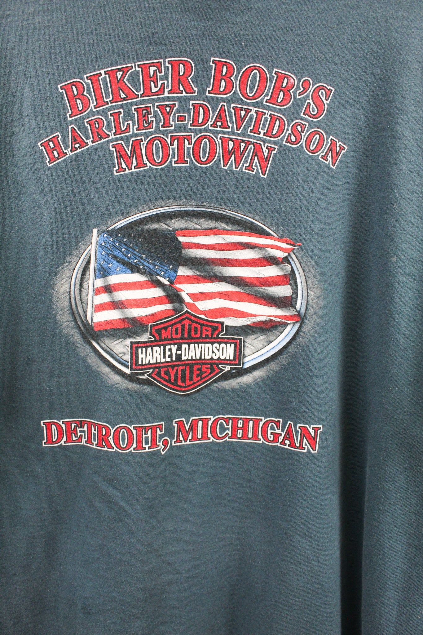 Vintage Harley Davidson 07' Detroit Tee sold by HG Vintage product image thumbnail 4