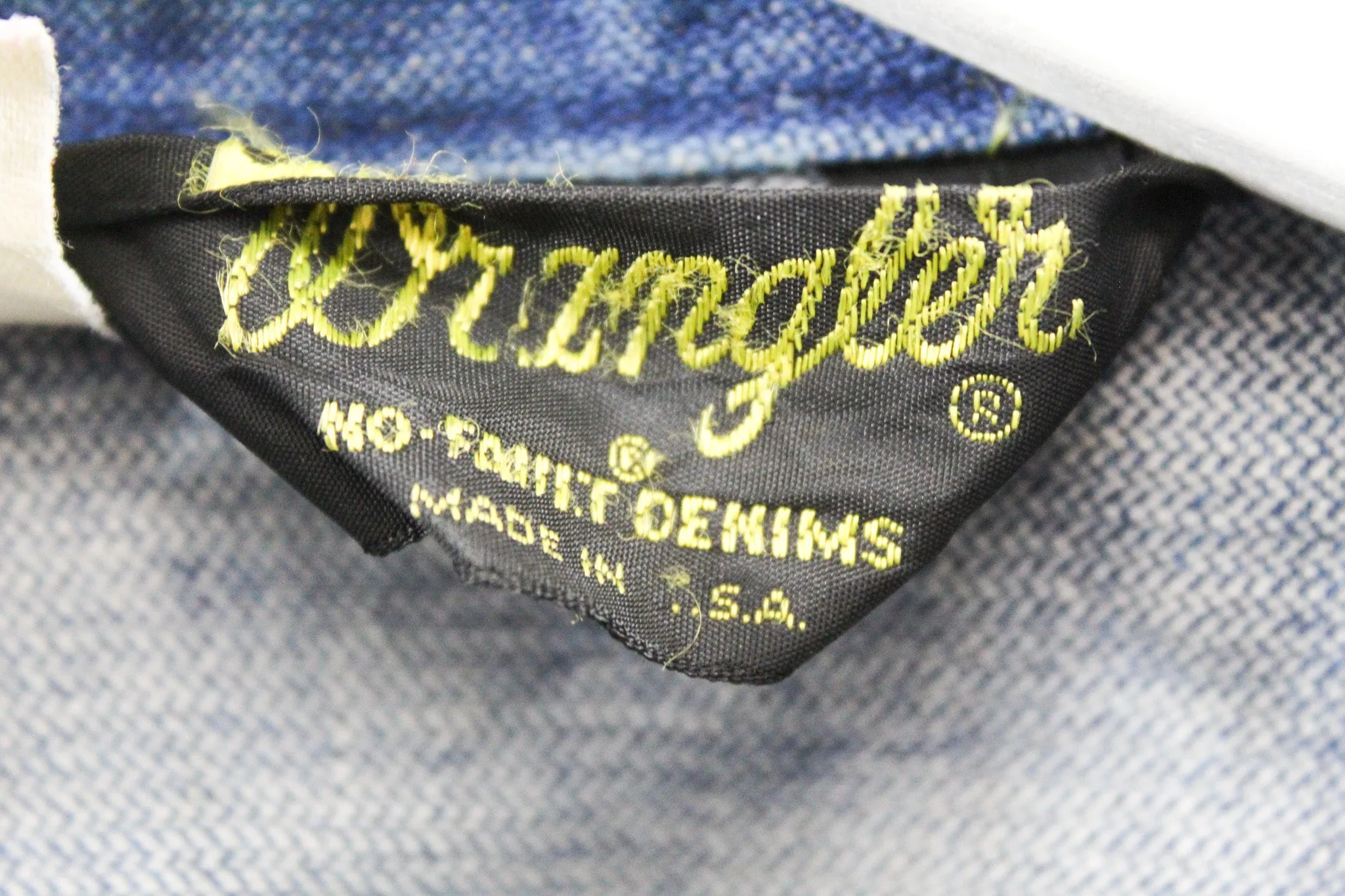 Vintage Wrangler Denim Jacket w/ Elbow Patches sold by HG Vintage product image thumbnail 2