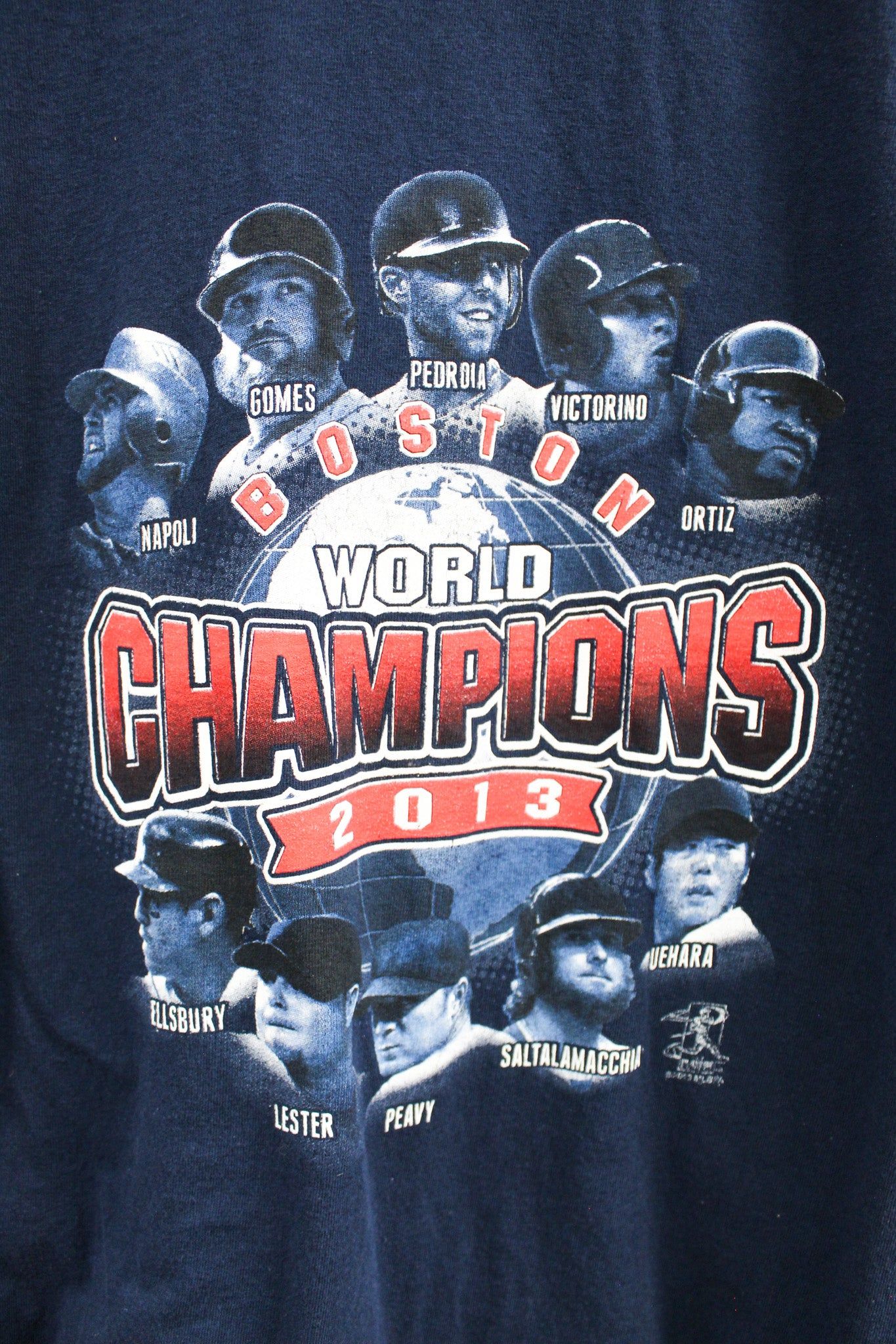 MLB 2013 Boston Red Sox World Series Champ Tee sold by HG Vintage product image thumbnail 2