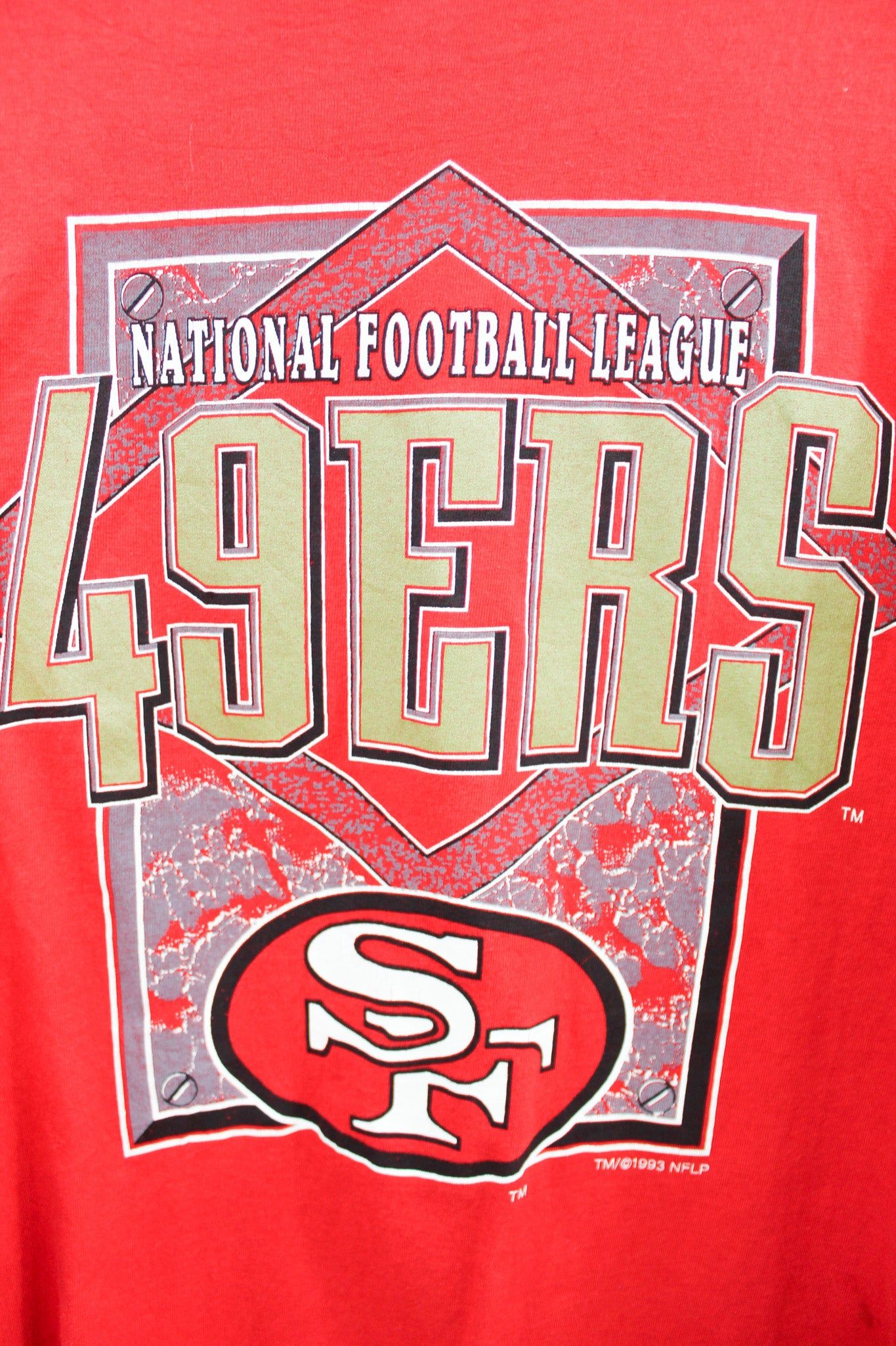 CC- Vintage 93' Logo 7 NFL San Francisco 49ers Single Stitch Tee sold by HG Vintage product image thumbnail 2