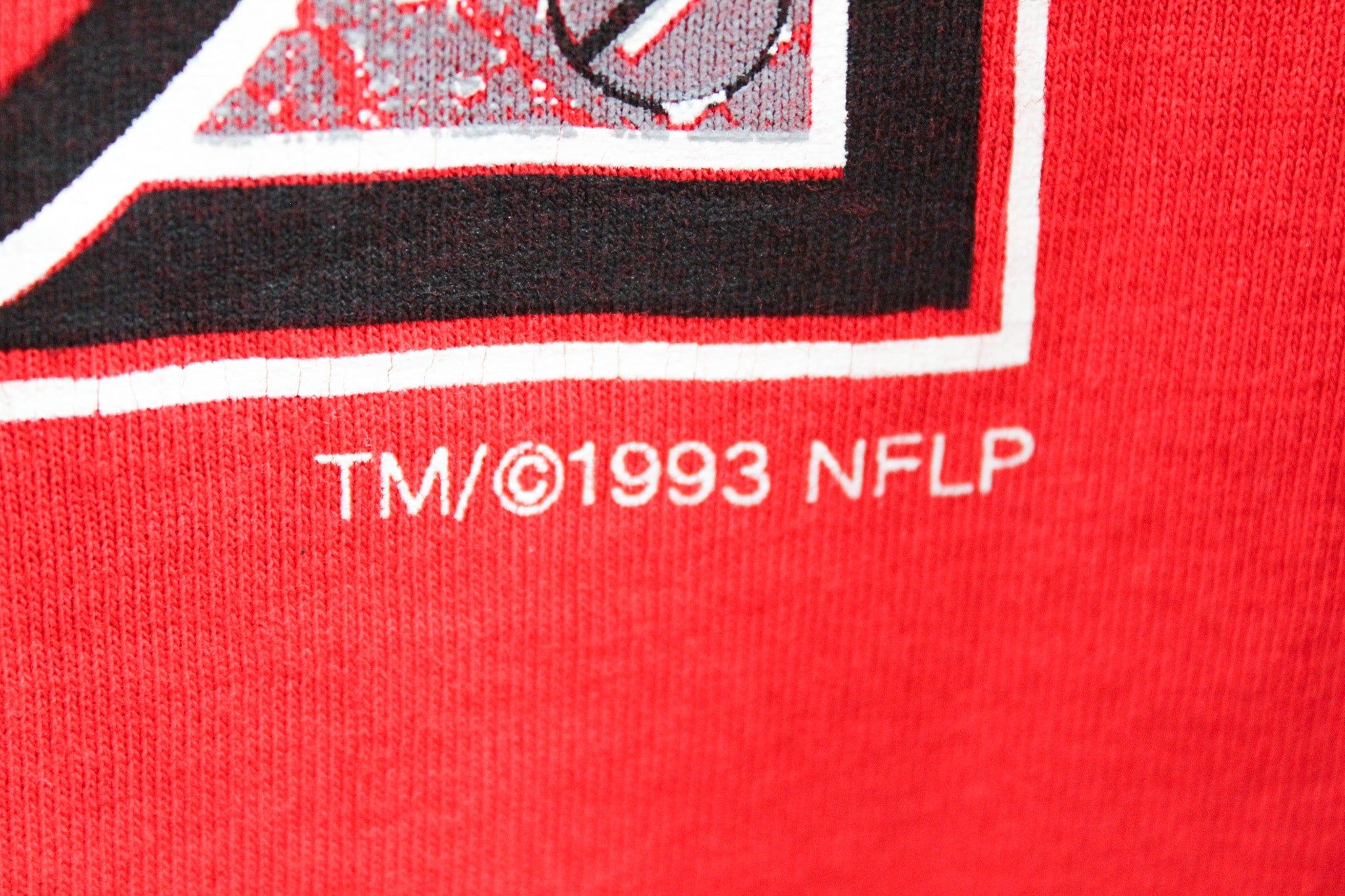 CC- Vintage 93' Logo 7 NFL San Francisco 49ers Single Stitch Tee sold by HG Vintage product image thumbnail 5
