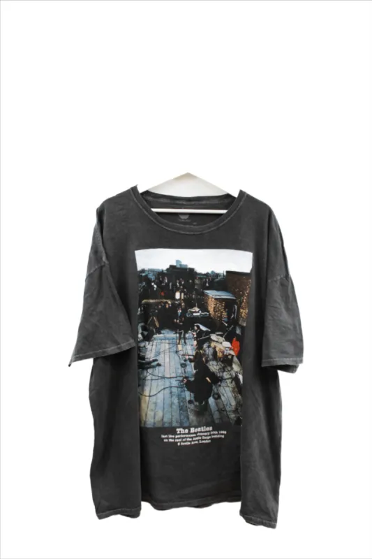 X - The Beatles Last Concert Picture Tee sold by HG Vintage