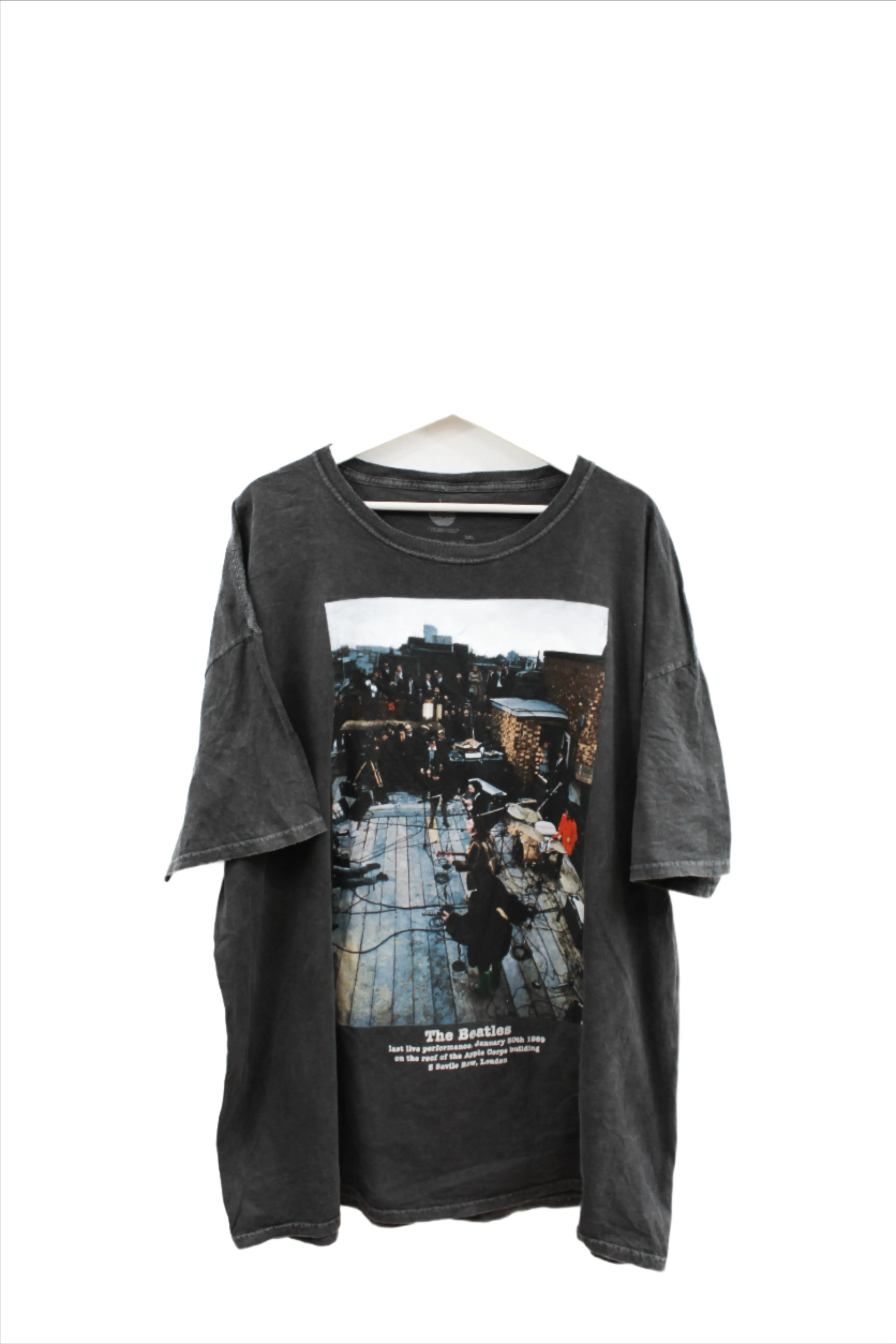 X - The Beatles Last Concert Picture Tee sold by HG Vintage