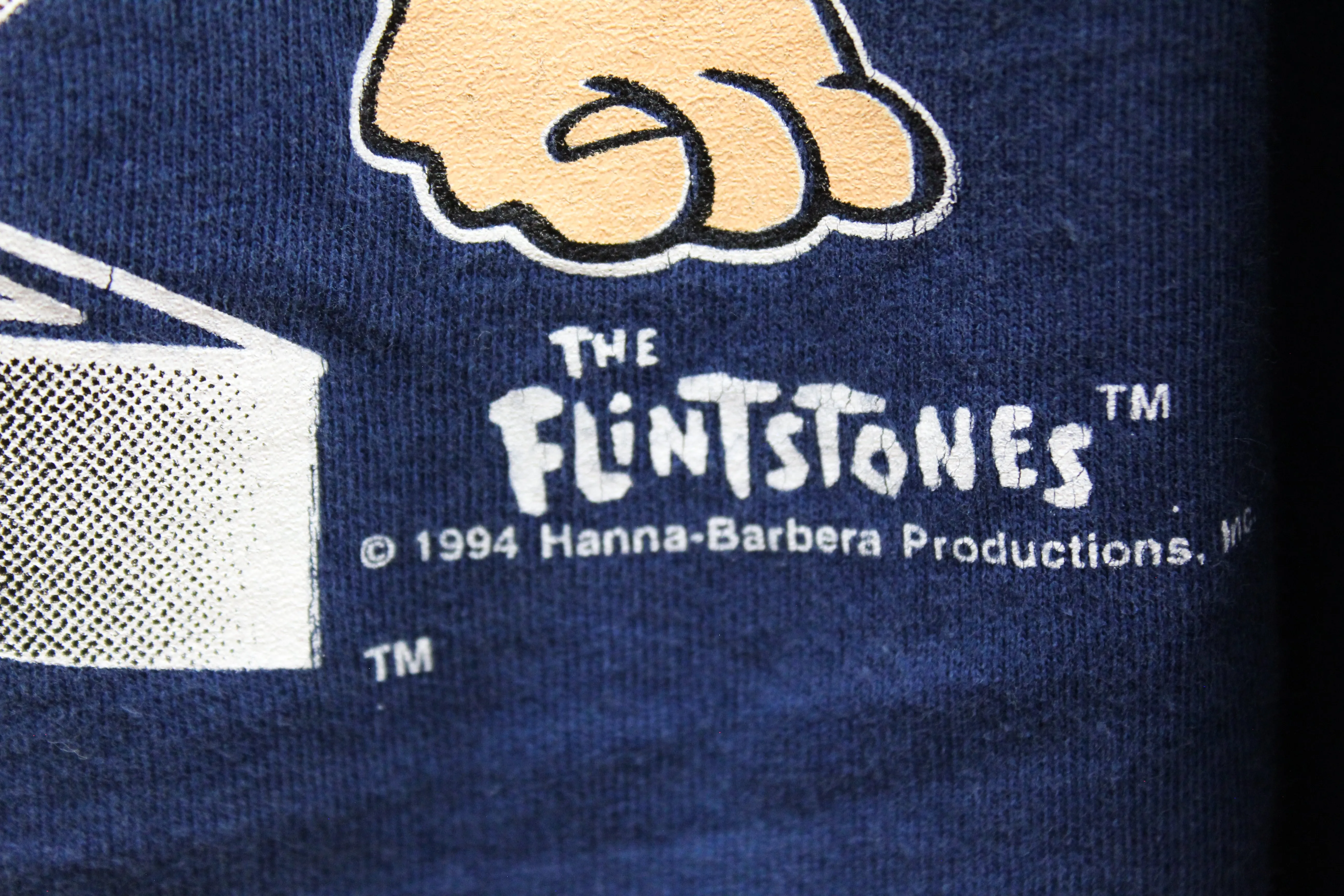 Z - Vintage 1994 NFL Dallas Cowboys Fred Flintstone Altered Graphic Tee sold by HG Vintage product image thumbnail 3