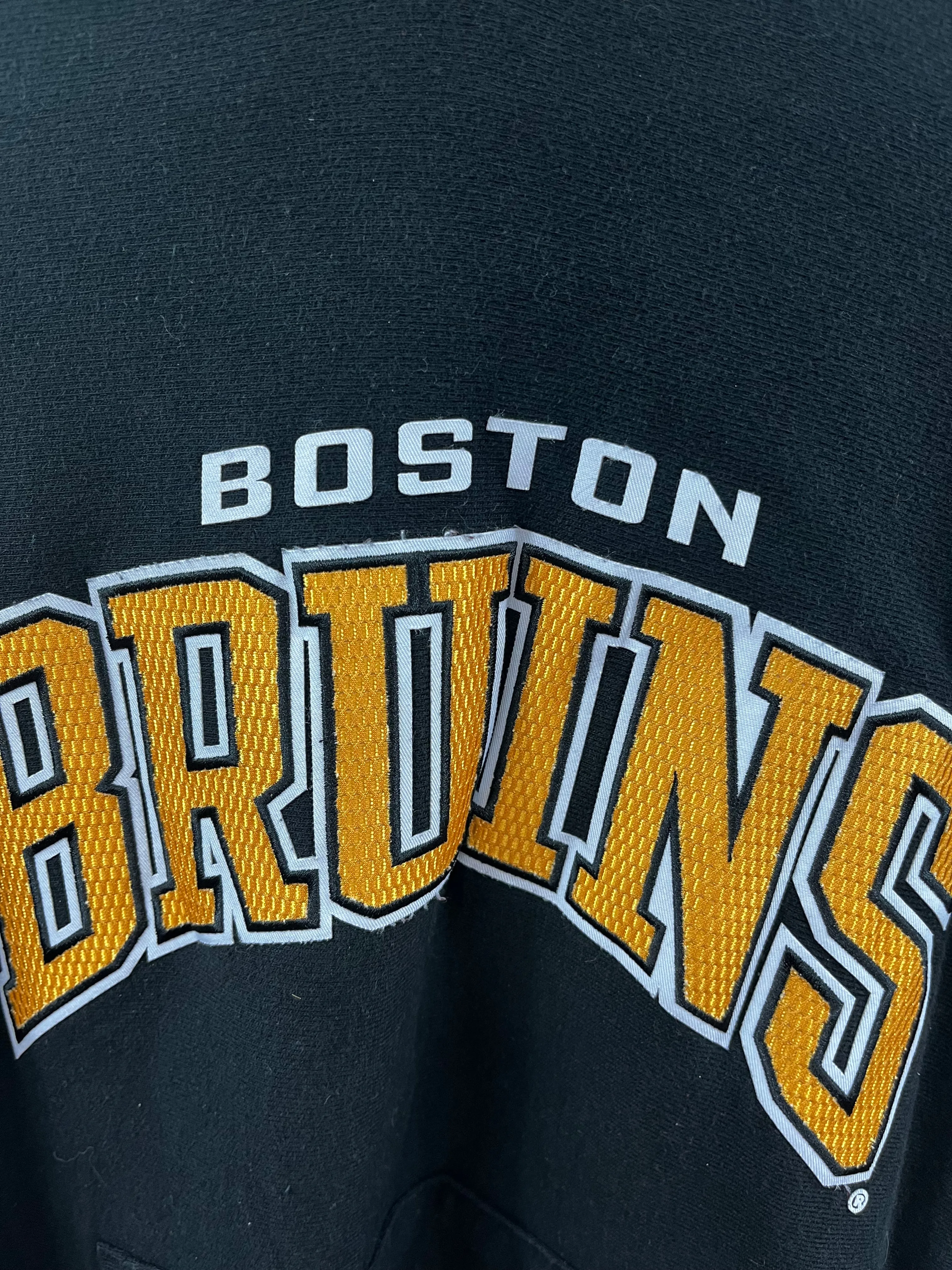 X - Vintage Champion Reverse Weave NHL Boston Bruins Embroidered Hoodie sold by HG Vintage product image thumbnail 2