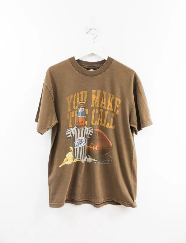 Vintage Miller Lite Referee Tee sold by HG Vintage
