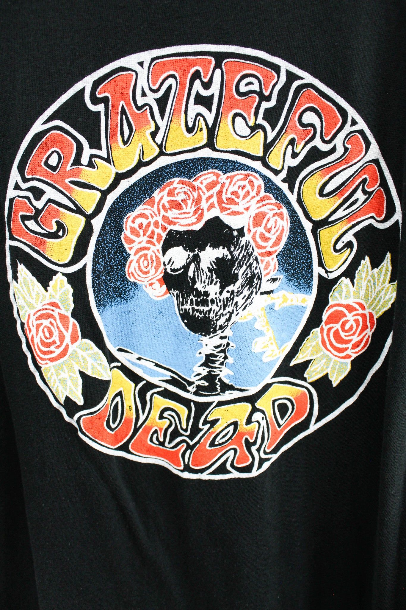 Grateful Dead Roses & Logo Bootleg Tee sold by HG Vintage product image thumbnail 2