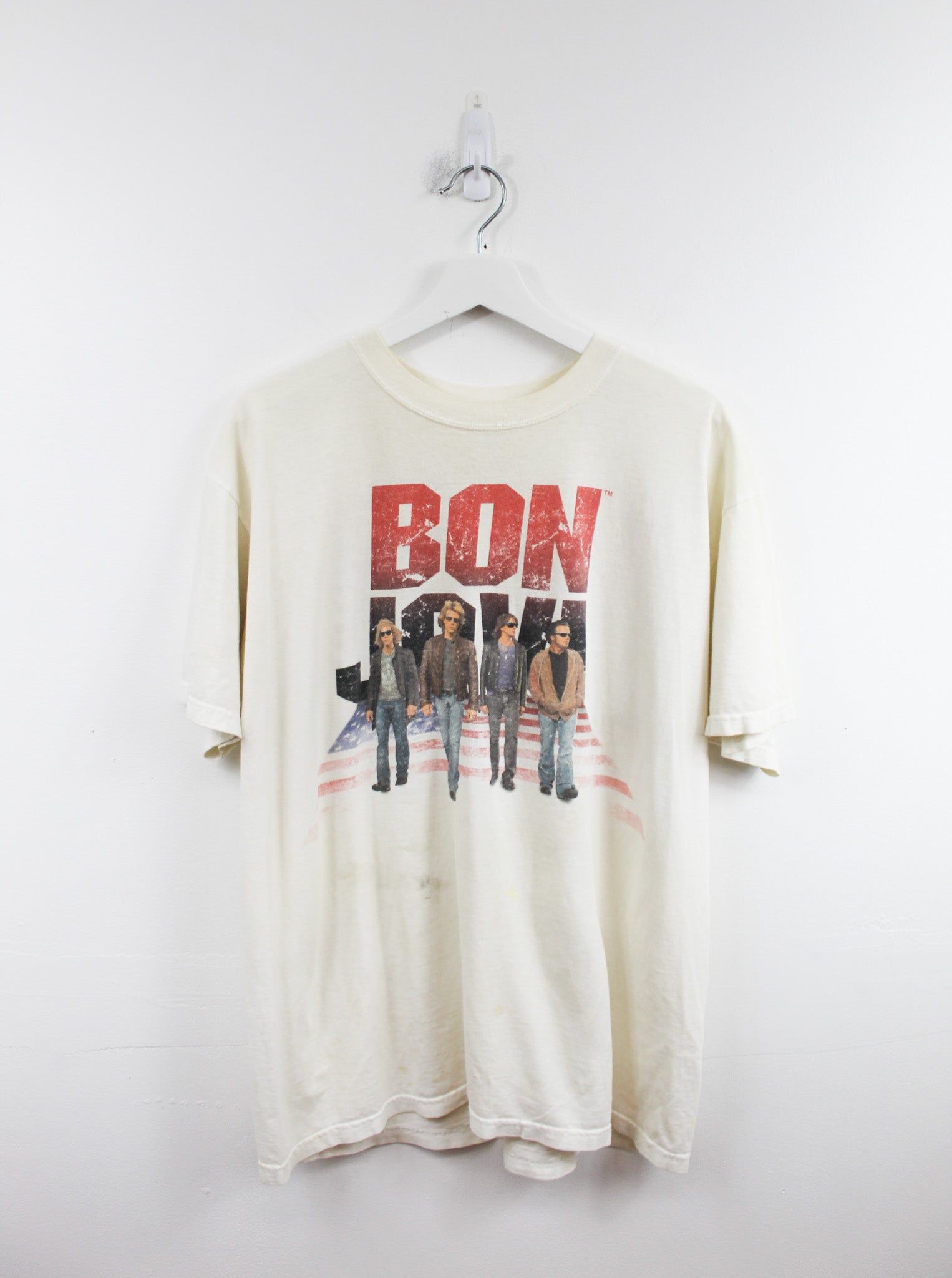 Bon Jovi 06' World Tour Picture Tee sold by HG Vintage