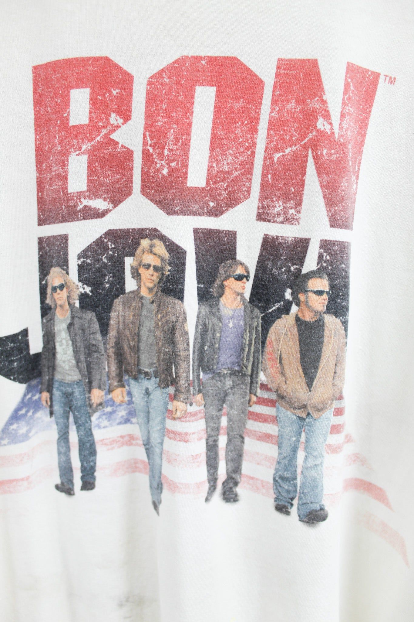 Bon Jovi 06' World Tour Picture Tee sold by HG Vintage product image thumbnail 2