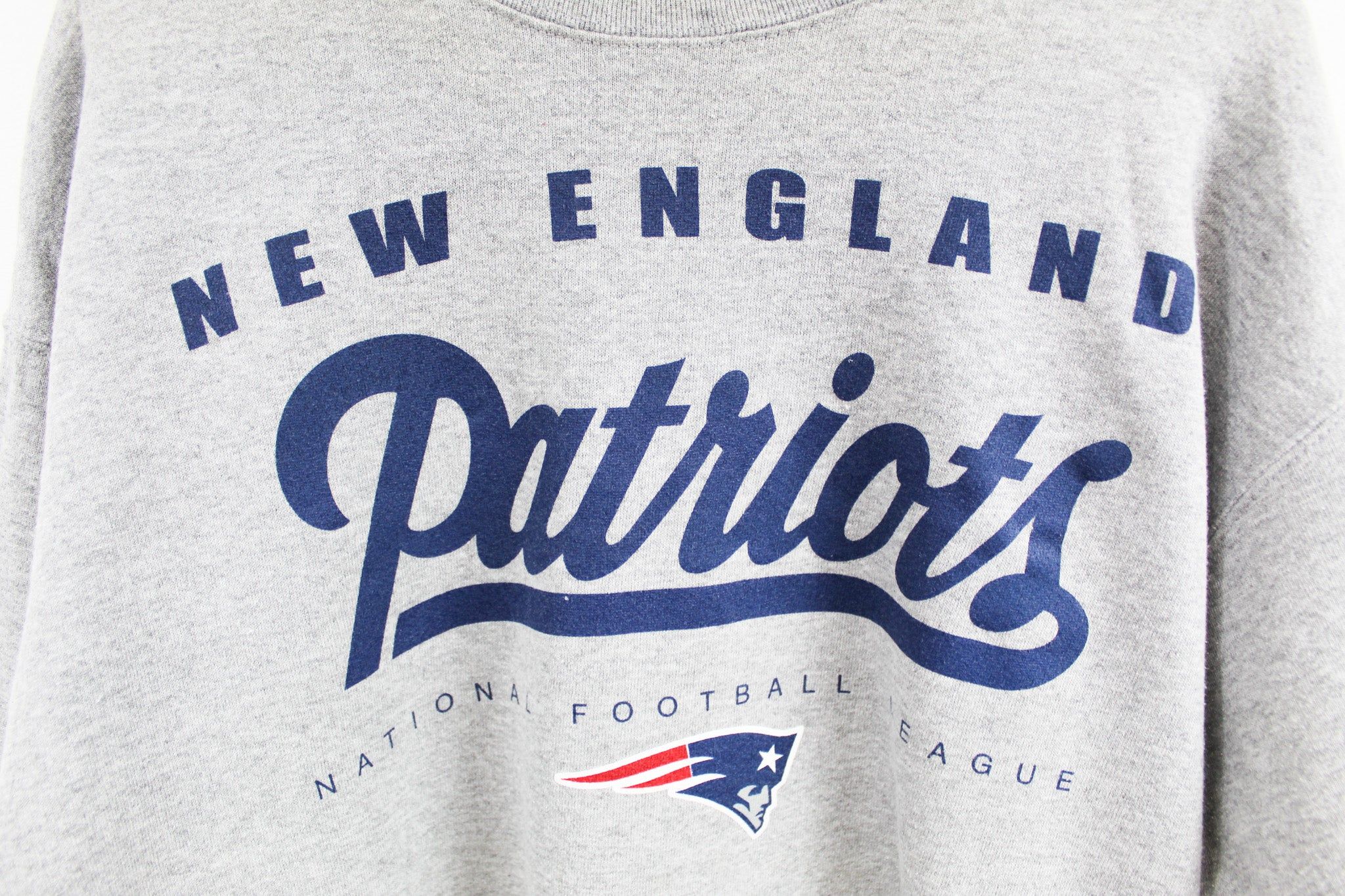 NFL X New England Patriots Logo Crewneck sold by HG Vintage