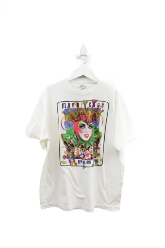 Z - Vintage Single Stitch 1993 New Orleans Mardi Gras Graphic Tee sold by HG Vintage