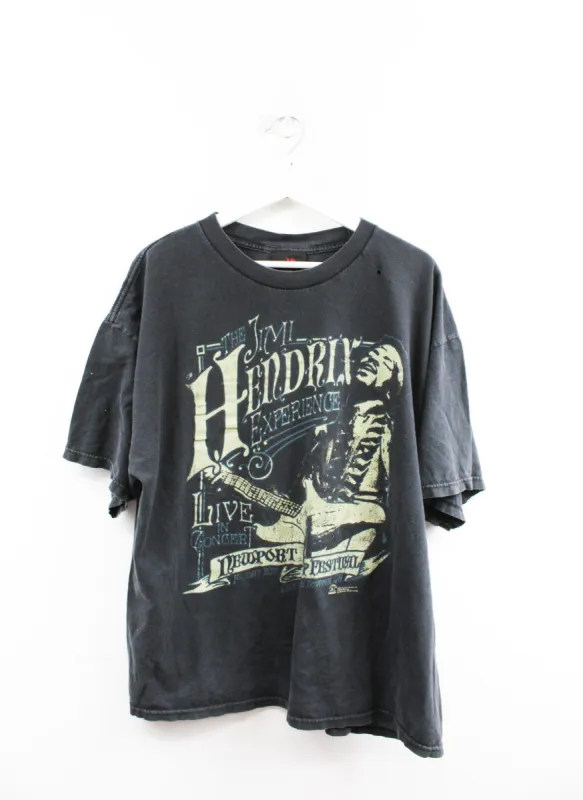 Jimi Hendrix 2010 Graphic Tee sold by HG Vintage