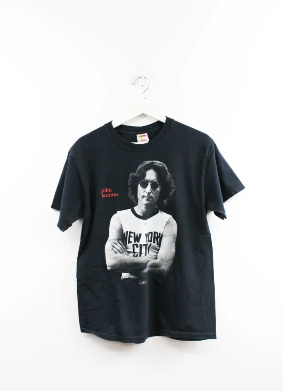 Vintage 1995 John Lennon Picture Tee sold by HG Vintage