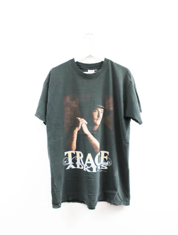Vintage 1997 Trace Adkins Picture Fruit Of The Loom Tee sold by HG Vintage