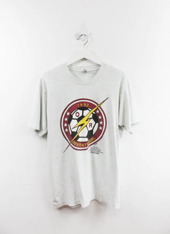 Vintage 92' Soccer Invitational Tee sold by HG Vintage