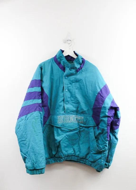 Vintage Starter NBA Charlotte Hornets Anorak Winter Jacket sold by HG Vintage