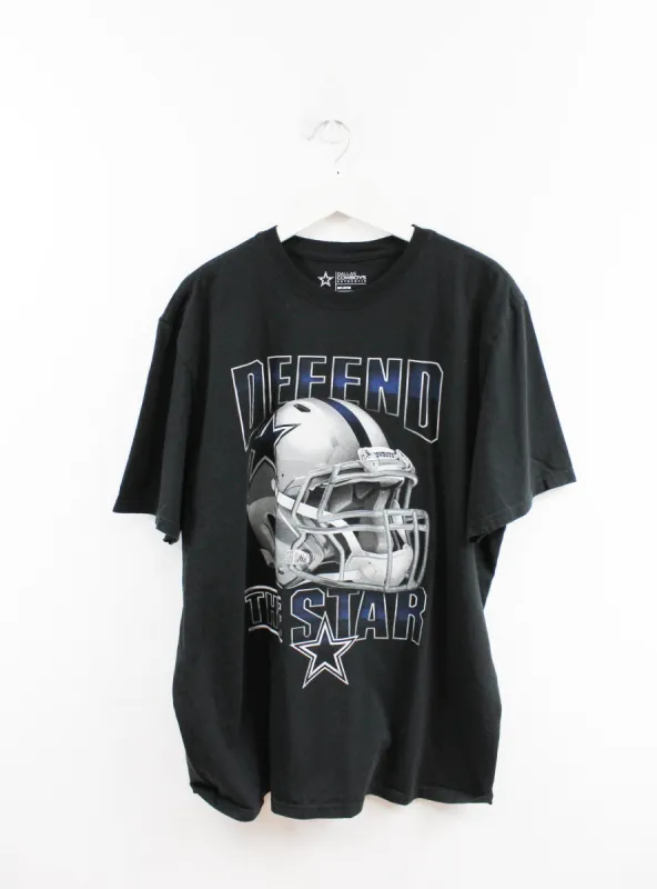 NFL Dallas Cowboys Defend The Star Tee sold by HG Vintage