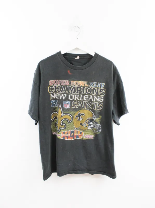 NFL 2010 Superbowl Saints Champ Tee sold by HG Vintage