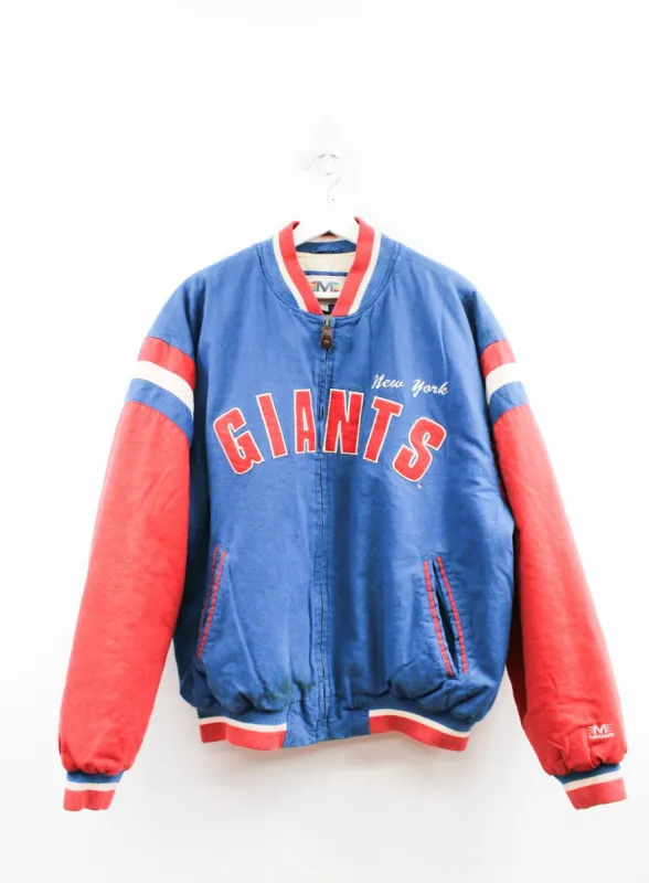Vintage NFL New York Giants Zip Up Varsity Jacket sold by HG Vintage