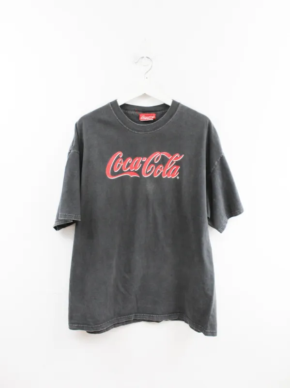Vintage Coca-Cola Logo Tee sold by HG Vintage