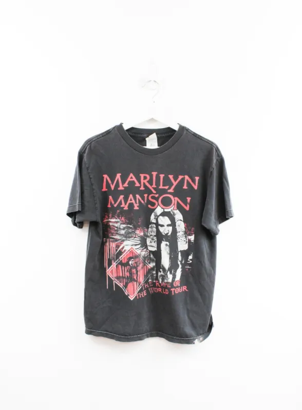 Marilyn Manson 2008 World Tour Tee sold by HG Vintage