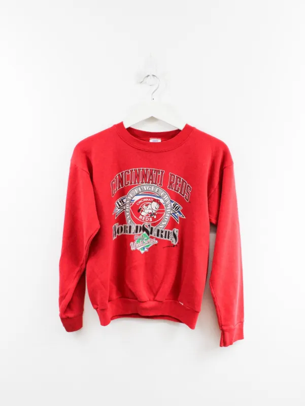 Vintage Logo 7 X MLB Cincinnati Reds 1990 World Champ Crewneck sold by HG Vintage
