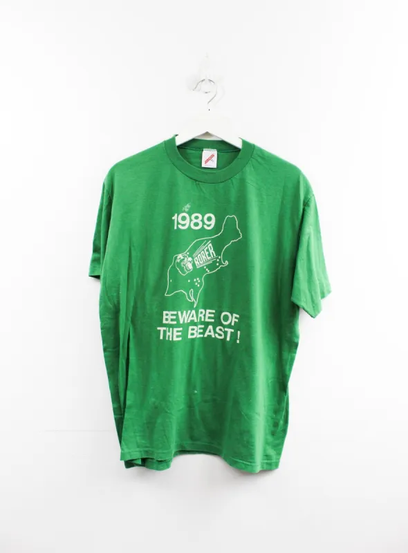 Vintage Single Stitch 1989 Beware Of The Beast! Tee sold by HG Vintage