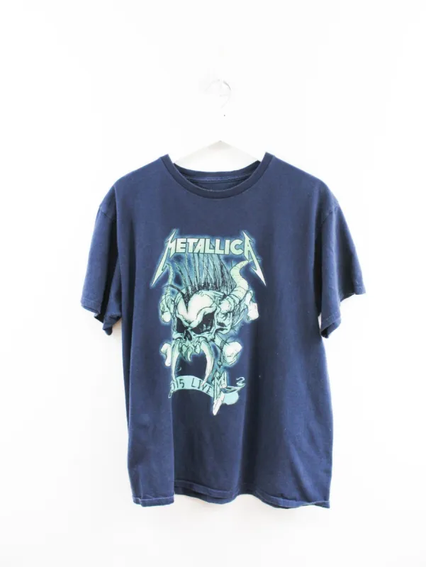 Metallica Lollapalooza 2015 Tee sold by HG Vintage