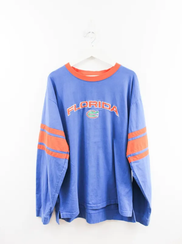 Florida Gators Embroidered Logo Long Sleeve Tee sold by HG Vintage