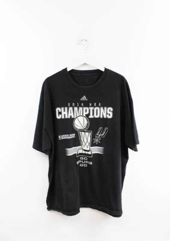 NBA Spurs 2014 Championship Locker Room Edition Tee sold by HG Vintage
