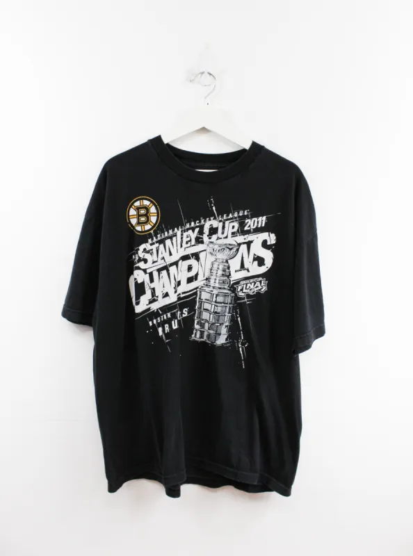 NHL Boston Bruins 2011 Stanley Cup Champ Tee sold by HG Vintage